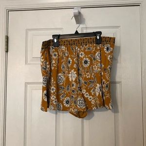 Urban Outfitters floral soft shorts